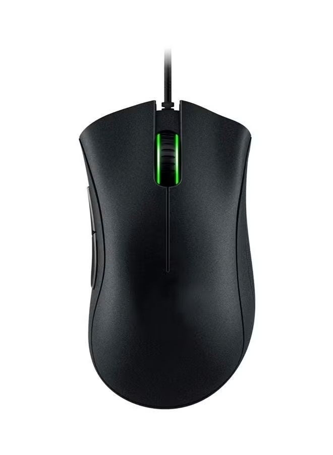 Wired Gaming Mouse Ergonomic Mice with 6400DPI Optical Sensor 5 Programmable Buttons Black (2021 Version) Black - Image 1